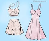 Mail Order 1621: 1940s Uncut Misses WWII Slip & Panties 34B Vintage Sewing Pattern