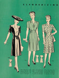 1940s Marian Martin Summer 1943 Mail Order Sewing Pattern Catalog 24 Pg Digital Download