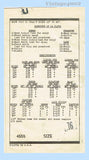1940s Original Vintage Anne Adams Sewing Pattern 4555 16 Inch Doll Clothes Set