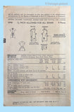 Advance 5998: 1950s Misses Cobbler Apron Sz MED Vintage Sewing Pattern