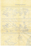1930s Betty Burton Embroidery Transfer 1862 FF South of the Border Set