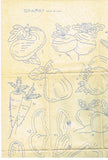 1930s Betty Burton Embroidery Transfer 1917 Applique Veggie Tea Towels Uncut Cute
