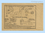 Butterick 6678: 1920s Rare Misses Flapper Dress Size 36 B Vintage Sewing Pattern