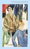 Butterick 4696: 1920s Misses Blouse w Split Sleeve 38B Vintage Sewing Pattern