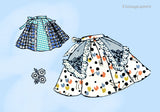 Design 628: 1950s Uncut Misses Cocktail Apron Fits All Vintage Sewing Pattern