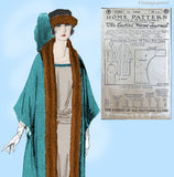 Ladies Home Journal 3360: 1920s Uncut Misses Coat 42-44 B Vintage Sewing Pattern