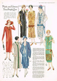 Instant Digital Download 1920s Ladies Home Journal New Fashion Book 1925 Pattern Catalog