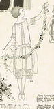 Ladies Home Journal 3532: 1920s Uncut Girls Party Dress Vintage Sewing Pattern