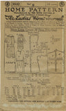 Ladies Home Journal 3532: 1920s Uncut Girls Party Dress Vintage Sewing Pattern