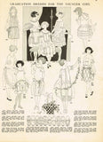 Ladies Home Journal 3532: 1920s Uncut Girls Party Dress Vintage Sewing Pattern