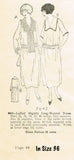 Ladies Home Journal 3642: 1920s Uncut Misses Street Dress Sewing Pattern