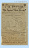 Ladies Home Journal 3827: 1920s Uncut Costume Slip Sz 34 B Vintage Sewing Pattern