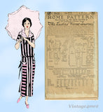 Ladies Home Journal 3922: 1920s Uncut Misses Dress Vintage Sewing Pattern