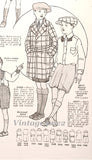 McCall 2517: 1920s Uncut Toddler Boys Blouse or Shirt Sz8 Vintage Sewing Pattern