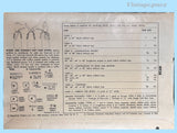 1950s Vintage Simplicity Sewing Pattern 4938 Uncut Misses Tiered Apron Set Fits All