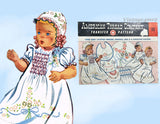 1940s Vintage Vogart Embroidery Transfer 111 Sweet Uncut Layette Motifs