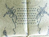 1940s Vintage Vogart Embroidery Transfer 111 Sweet Uncut Layette Motifs