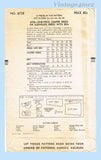 Vogue 6728: 1940s Sexy Misses Sun Dress w Bra Top Sz 32 B Vintage Sewing Pattern