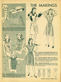 Digital Download Advance Fashion Flyer April 1945 Small 1940s Sewing Pattern Catalog