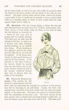 1920s Mary Brooks Picken Woman's Institute Sewing Book 14 B-2 Lingerie Blouses