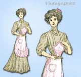McCall 2390: 1900s Uncut Misses 1908 Apron Fits All Vintage Sewing Pattern