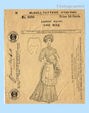 McCall 2390: 1900s Uncut Misses 1908 Apron Fits All Vintage Sewing Pattern