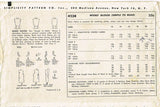1950s Vintage Simplicity Sewing Pattern 4238 Easy Misses Sleeveless Blouse 32B