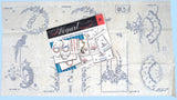 1950s Vintage Vogart Embroidery Transfer 119 Uncut Novelty Guest Towel Motifs