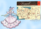 1950s Vintage Vogart Embroidery Transfer 119 Uncut Novelty Guest Towel Motifs