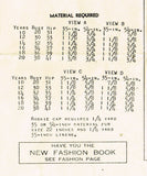 1940s Vintage Mail Order Sewing Pattern 2500 Misses WWII Weskit and Hat Size 14 - Vintage4me2