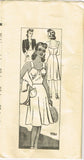 1940s Vintage Marian Martin Sewing Pattern 9061 Uncut Sexy WWII Sun Dress Sz 12 - Vintage4me2