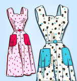 1950s Vintage Marian Martin Sewing Pattern 9344 Uncut Sun Dress Size Size 34 B