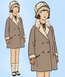 Butterick 2169: 1920s Rare Uncut Toddler Girls Coat Sz 2 Vintage Sewing Pattern