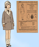 Butterick 2169: 1920s Rare Uncut Toddler Girls Coat Sz 2 Vintage Sewing Pattern