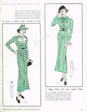 1930s Digital Download Butterick Early Spring 1935 Fashion Magazine Pattern Book Catalog - Vintage4me2
