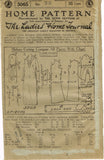 Ladies Home Journal 3065: 1920s Uncut Misses Day Dress Vintage Sewing Pattern 38B