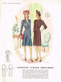 1940s Digital Download McCall Fall 1941 Fashion Book Magazine Pattern Book Catalog