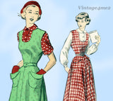 Advance 5266: 1950s Uncut Misses Jumper & Blouse 33 B Vintage Sewing Pattern - Vintage4me2