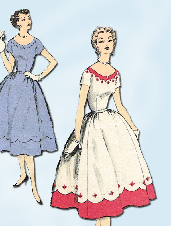 cocktail dress 50s 1950s Vintage Misses Cocktail Dress 1954 Advance Sewing Pattern 6649 S –  Vintage4me2