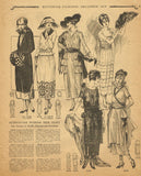Digital Download Butterick Fashion Flyer December 1919 Edwardian Sewing Pattern Catalog