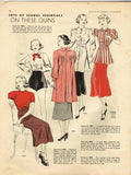 Digital Download 1930s Butterick School Collegiate Catalog 1936 Pattern Book Catalog