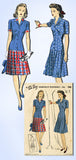 1940s Vintage Du Barry Sewing Pattern 5606 Misses WWII Tailored Suit Size 14 32B - Vintage4me2