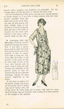 1920s Brooks Picken Woman's Institute Sewing Book 405 Aprons and Caps 1922 Ed
