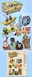1940s Vintage McCall Sewing Pattern 1074 Fabric Puppets Wood Toys Instructions - Vintage4me2