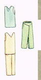 McCall 5724: 1930s Uncut Misses 2 Piece Pajamas Size 34 B Vintage Sewing Pattern -Vintage4me2