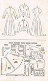 1950s Vintage Misses Sun Dress & Jacket 1952 McCall's 8976 Sewing Pattern Sz 12