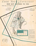 1940s Rare 1944 Marian Martin Mail Order Sewing Pattern Catalog 24pg Digital Download Free Pattern