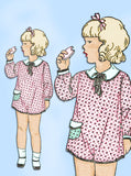 1930s Vintage New York Sewing Pattern 23 Darlin Uncut Easy Toddler Romper