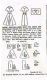 1950s Vintage Simplicity Sewing Pattern 1055 Uncut Misses Street Dress Sz 14 32B