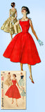 1950s Vintage Simplicity Sewing Pattern 1161 Uncut Misses Princess Dress Sz 13